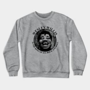 Wesley Willis /// Retro Style Fan Art Design Crewneck Sweatshirt